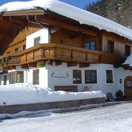 Appartement Landhaus Christophorus à Leogang Extérieur photo